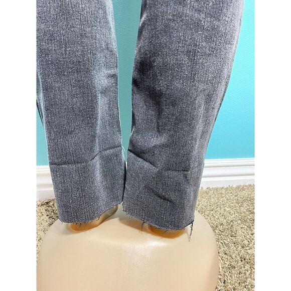 Vigoss Cooper Straight Jeans Size 5 / 27 Croped Black Pants - Picture 7 of 9